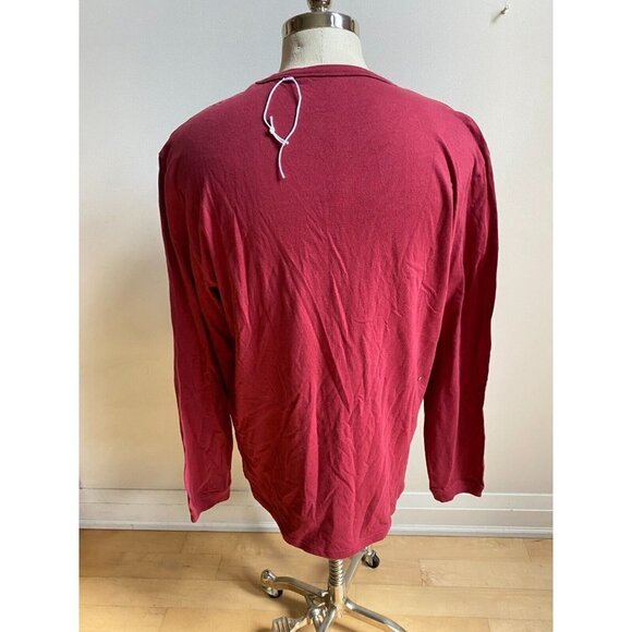 GLOBE "Every damn day" top Mens long sleeve tshirt rhubarb - Picture 5 of 7